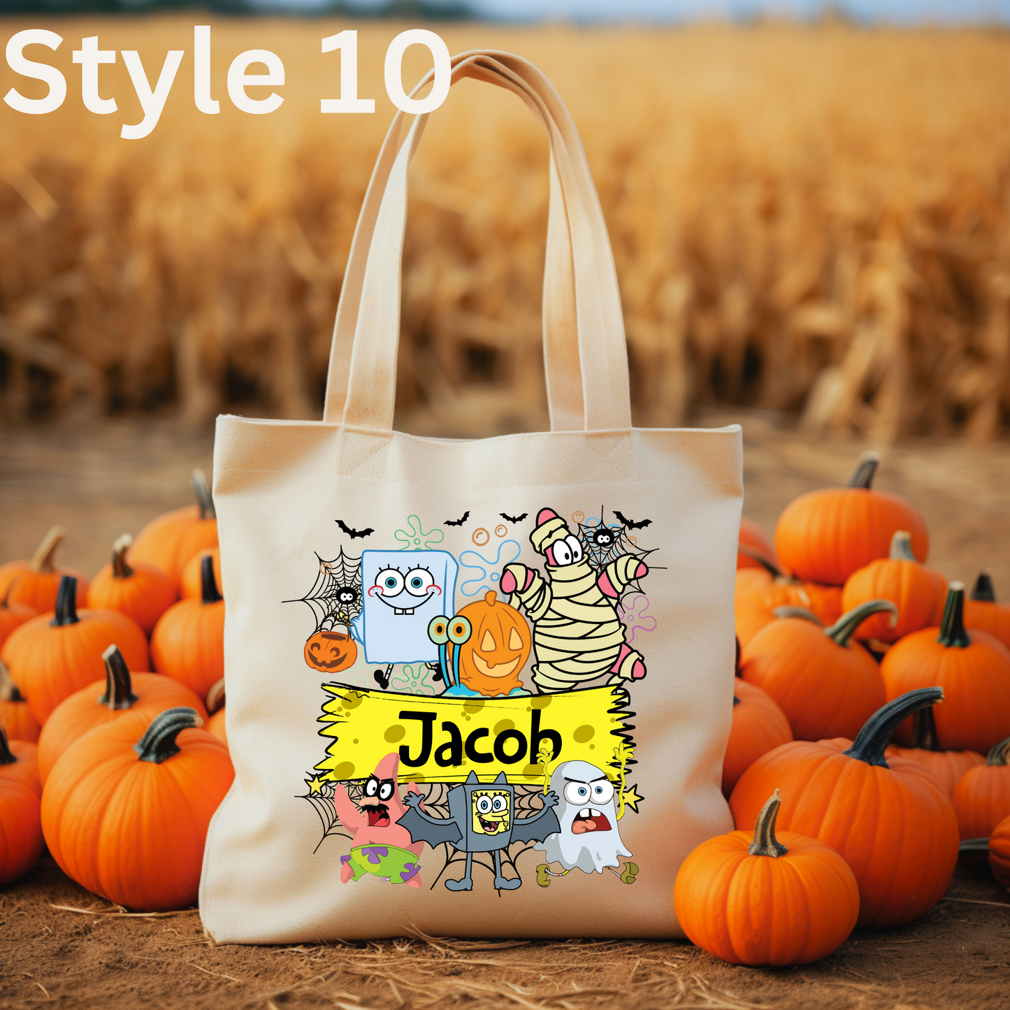 Personalized Trick or Treat Bags