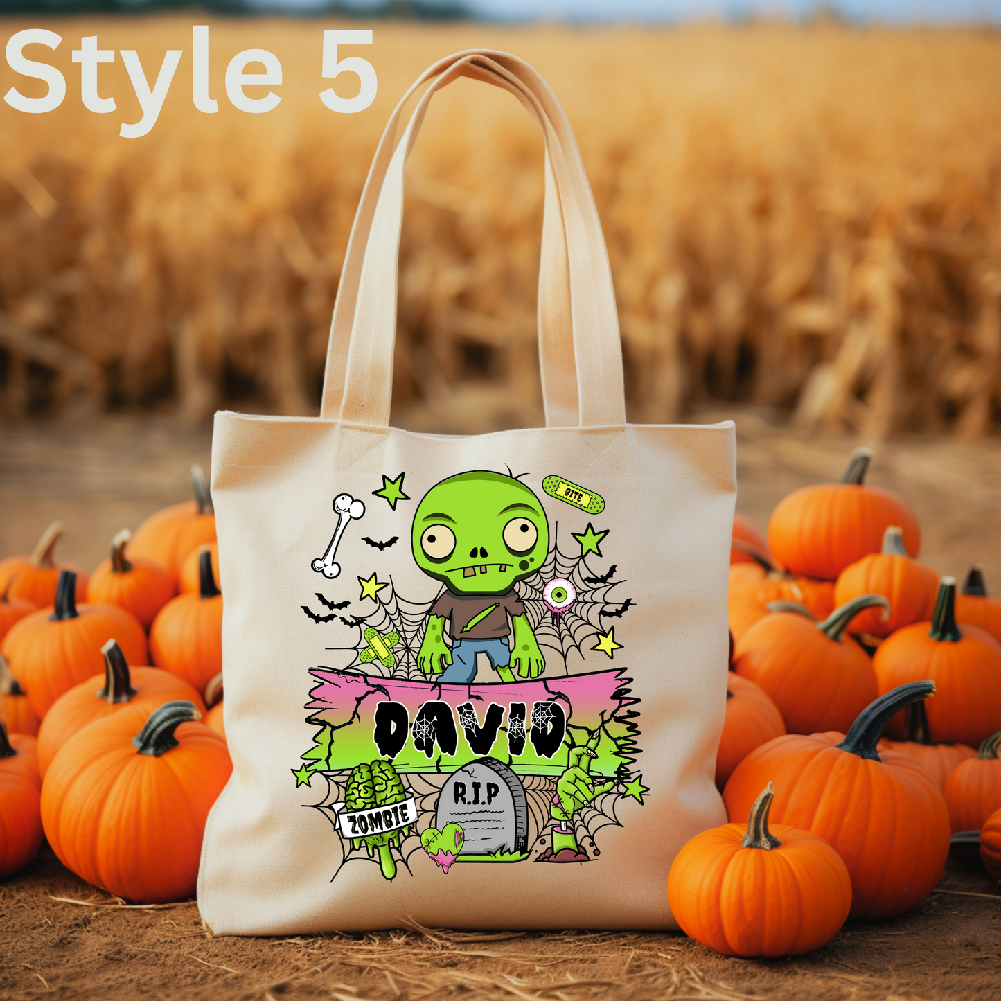 Personalized Trick or Treat Bags