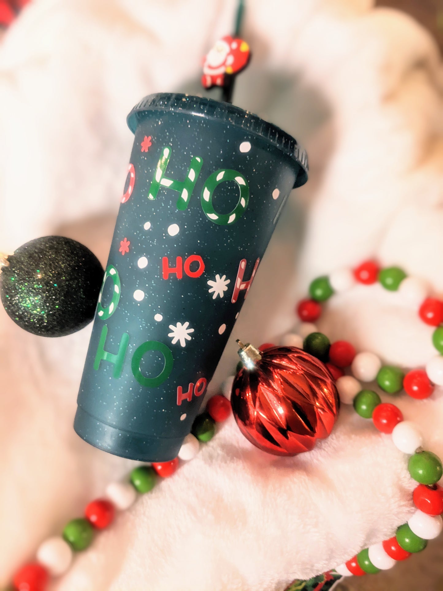 Ho ho ho Christmas tumbler