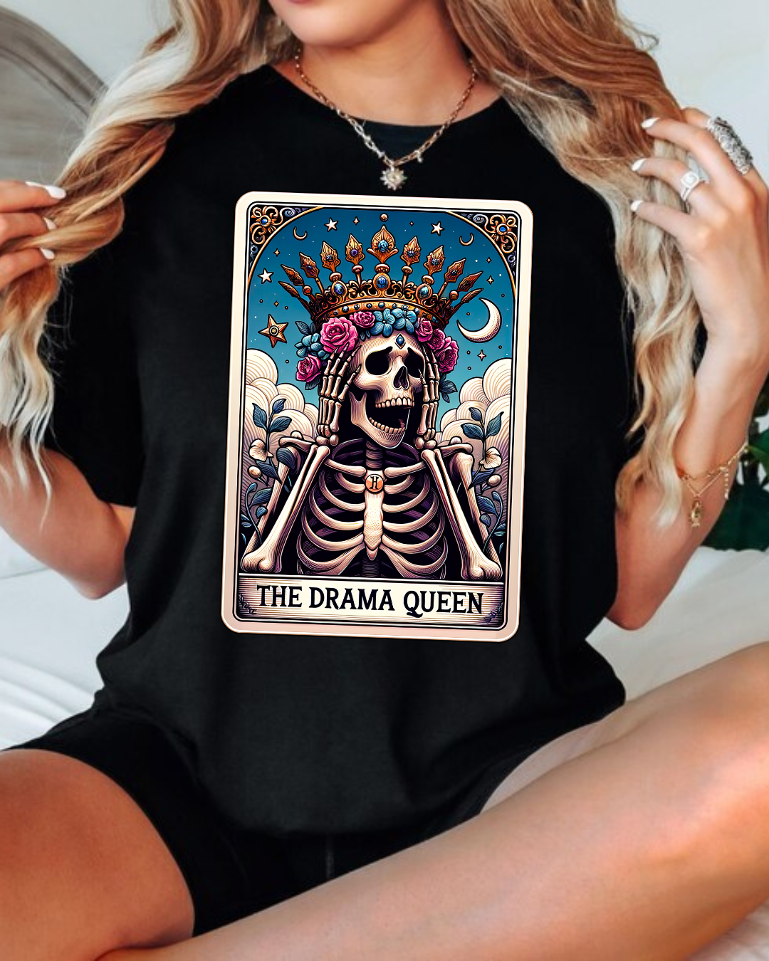 The Drama queen Tarot Card T-shirt