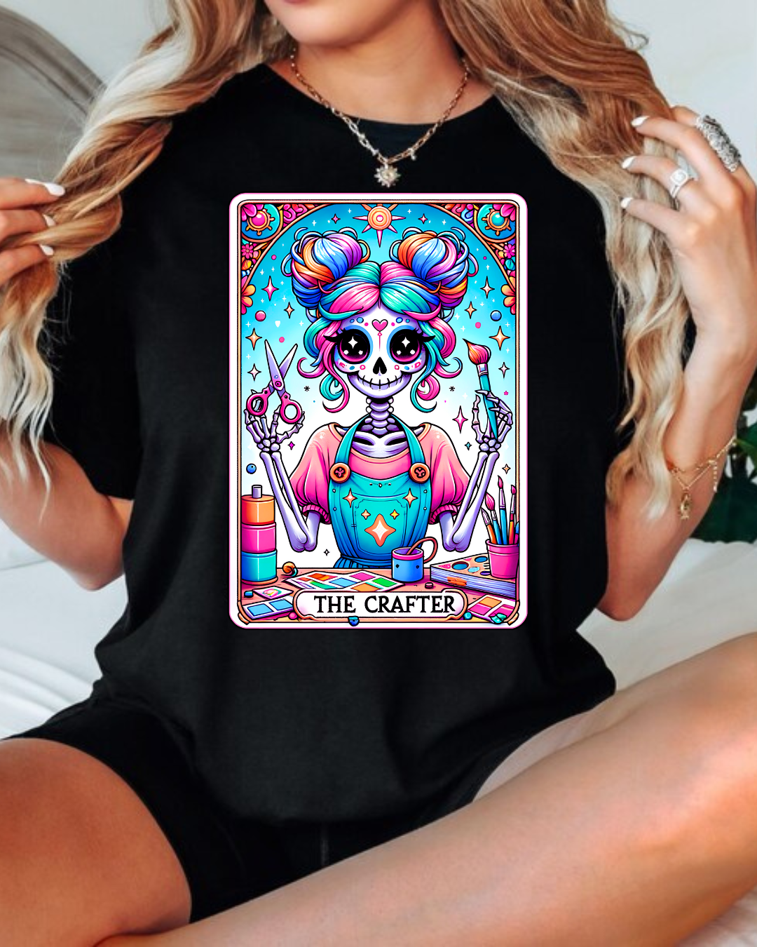 The Crafter Tarot card T-shirt
