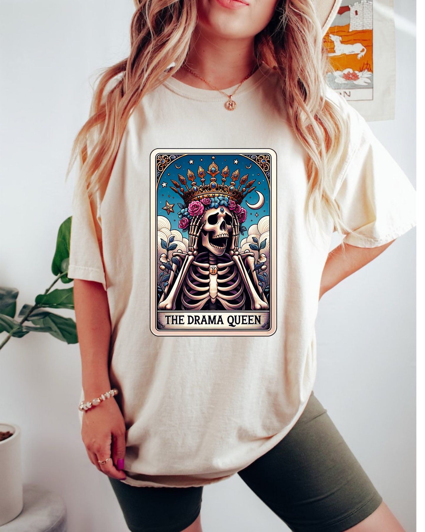 The Drama queen Tarot Card T-shirt