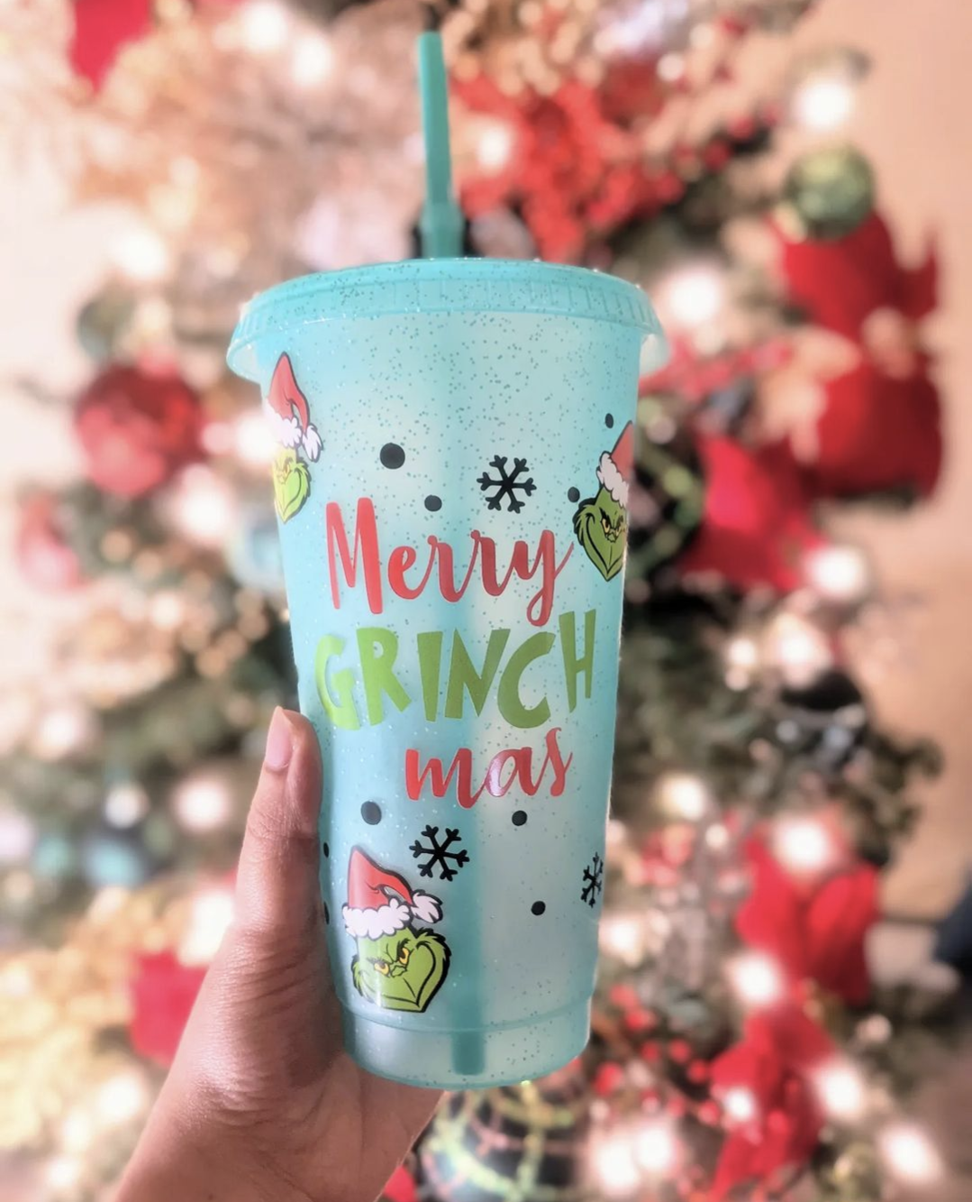 Mean one Christmas tumbler
