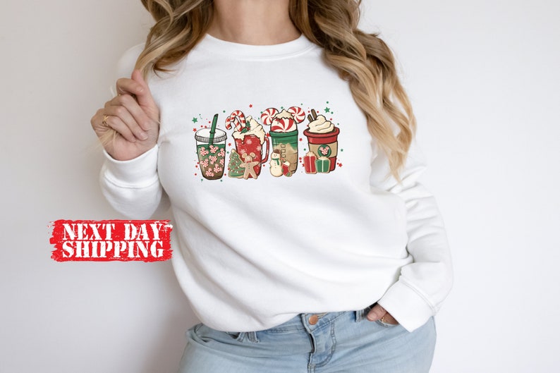 Magical Coffee Christmas Sweatshirt