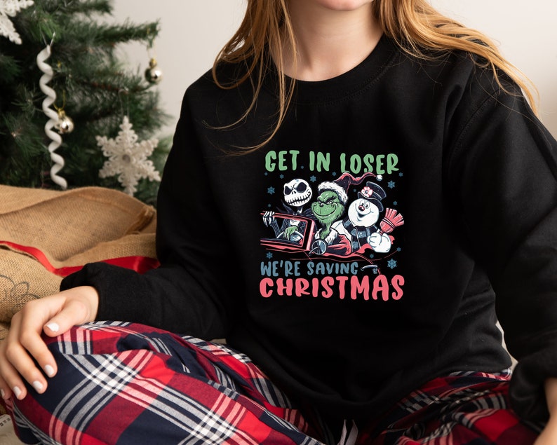 Saving Christmas Sweatshirt