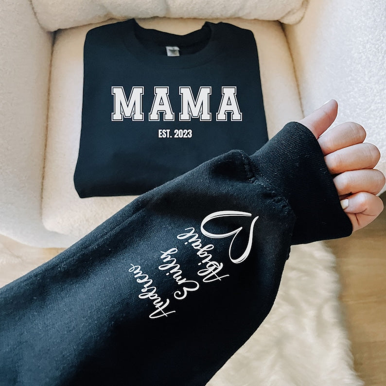 Mama personalized sweatshirt