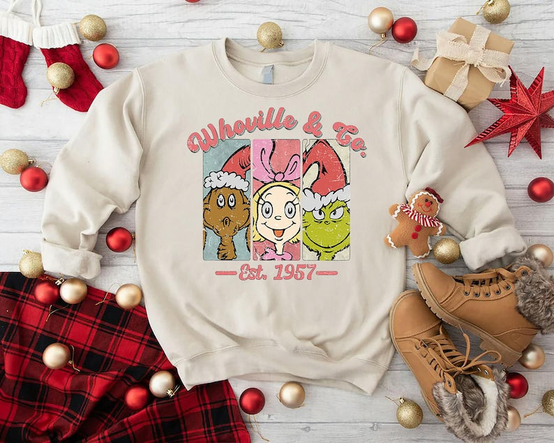 Vintage Christmas Sweatshirt