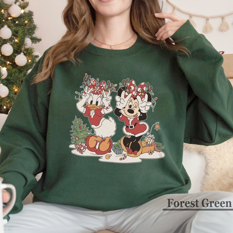 Cute Friends Christmas Sweatshirt