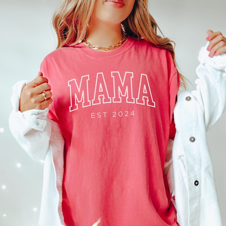 Mama EST personalized T-shirt