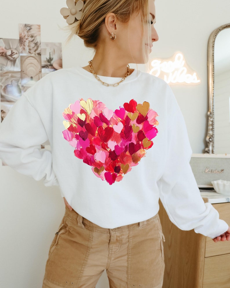 Hand painted heart