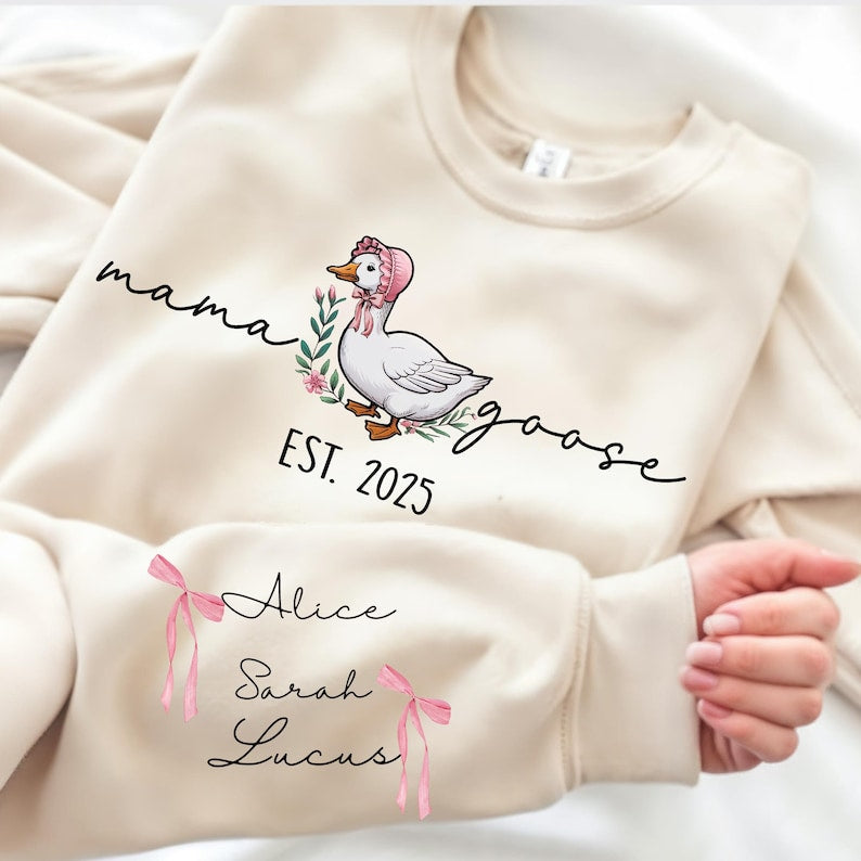 Personalized Mama Goose