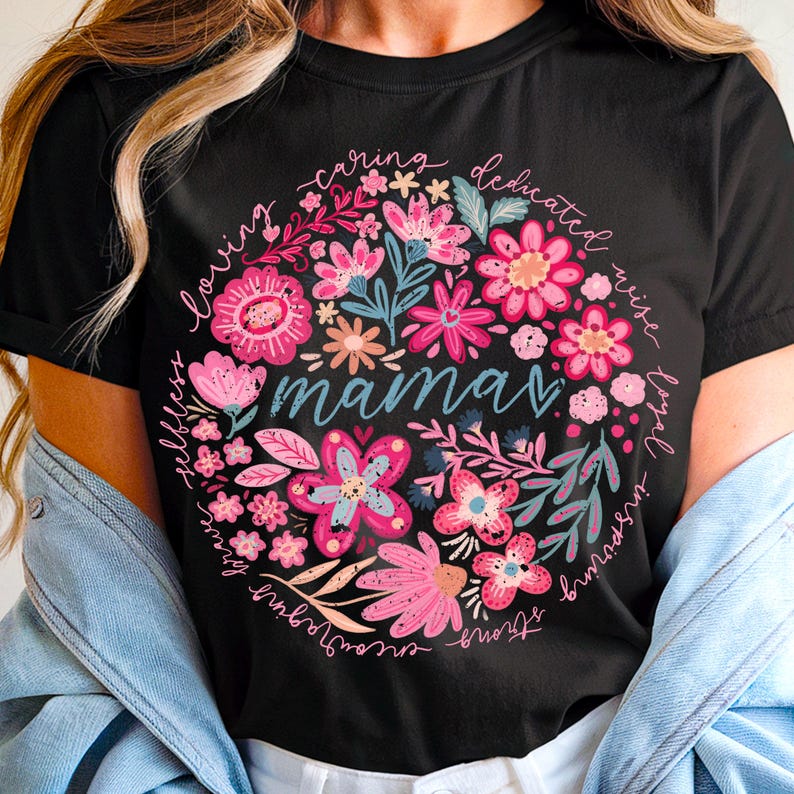 Boho Floral Mama
