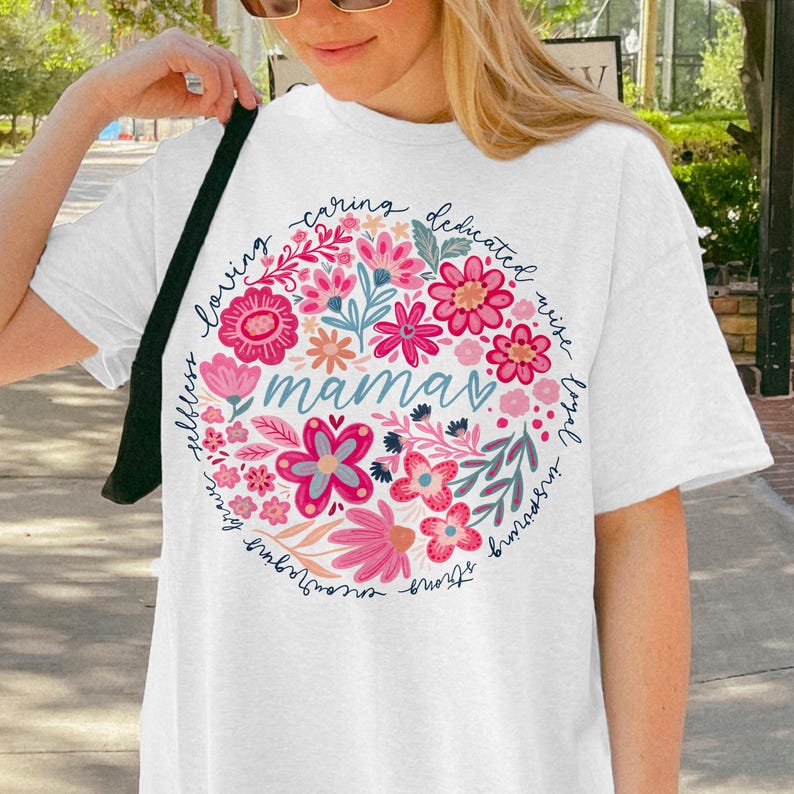 Boho Floral Mama