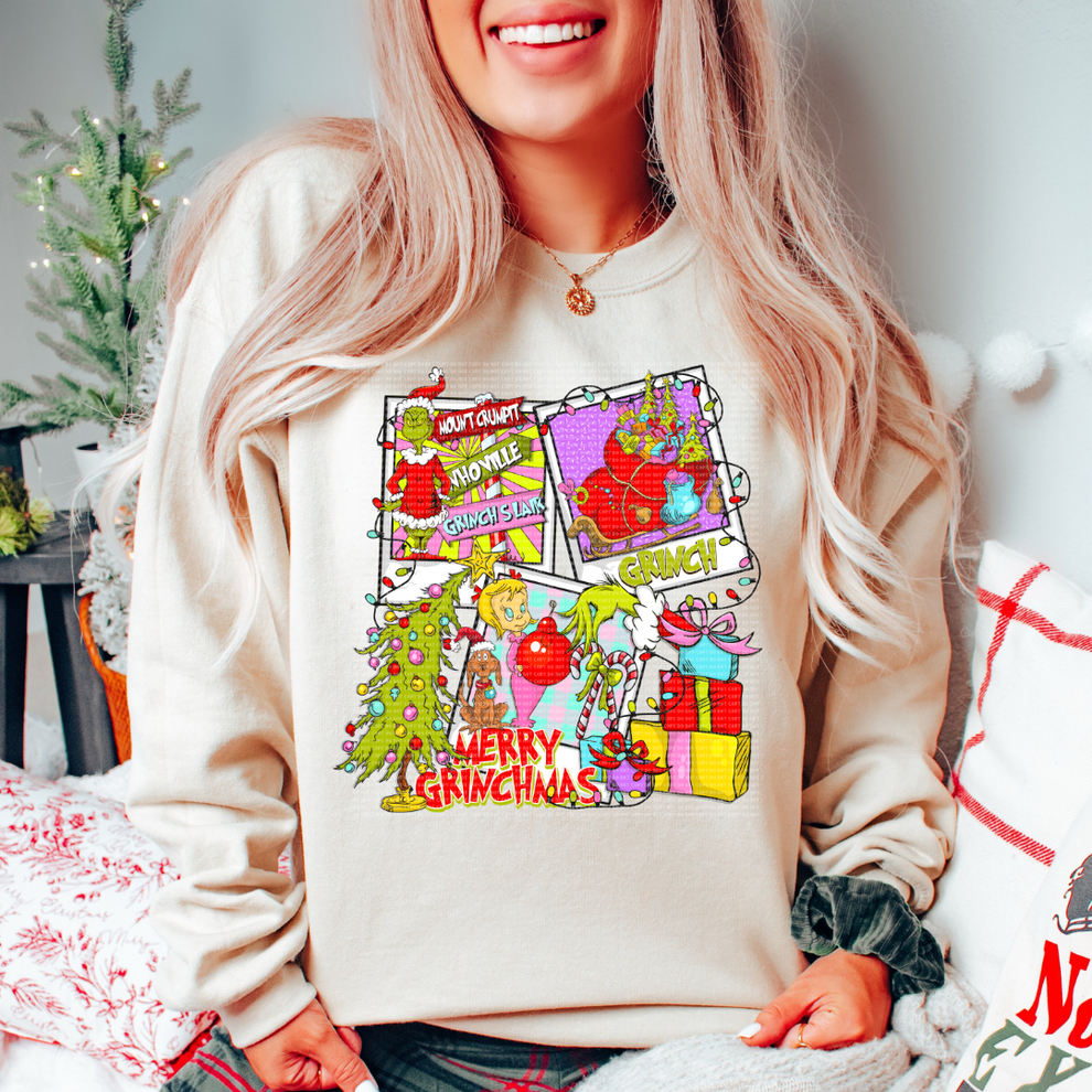 Mean one Christmas Sweatshirt