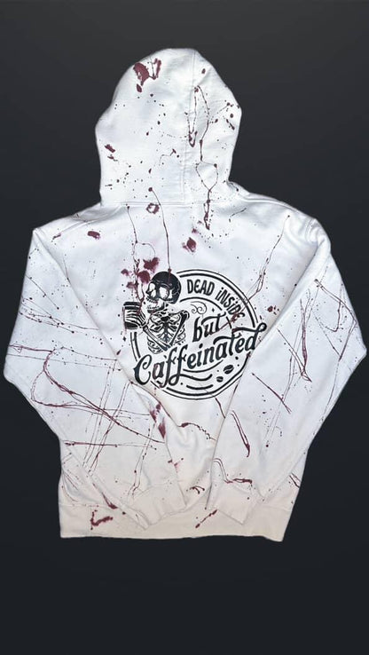 Dead Inside but Caffeinated Hoodie – Limited Edition ( PRE-ORDER) CLOSES WEDNESDAY OCTOBER 1ST.