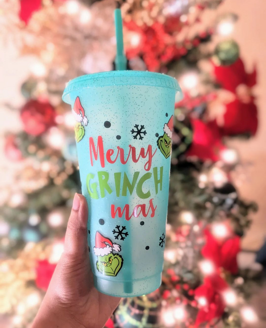 Mean one  Christmas tumbler