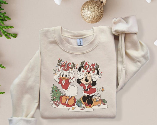 Cute Friends Christmas Sweatshirt