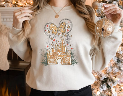 Magical Gingerbread Castle Sweatshirt