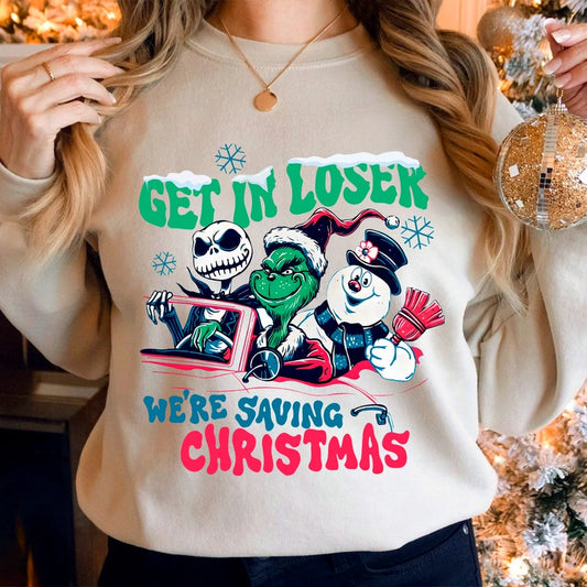 Saving Christmas Sweatshirt