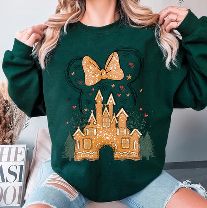 Magical Gingerbread Castle Sweatshirt