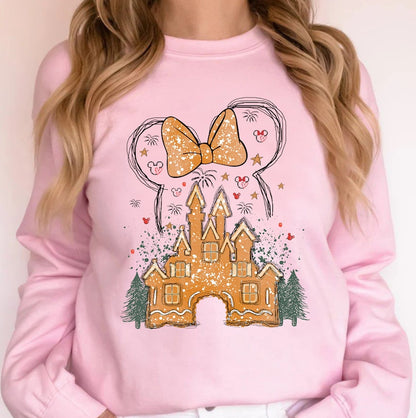 Magical Gingerbread Castle Sweatshirt