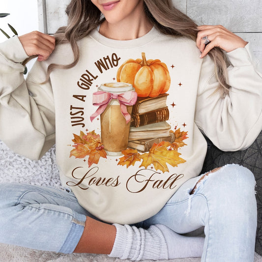 Fall Loving Girl