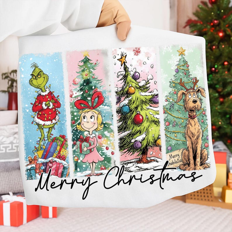 The one who hates Christmas Sweatshirt | Cindy, Max Dog Merry Christmas crewneck | Who-ville Holiday Family Shirt