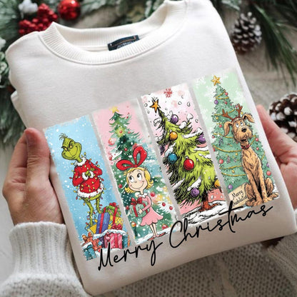 The one who hates Christmas Sweatshirt | Cindy, Max Dog Merry Christmas crewneck | Who-ville Holiday Family Shirt