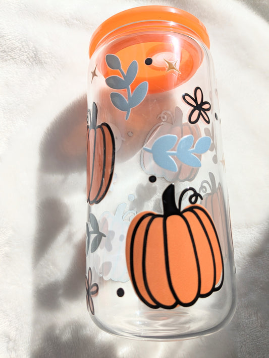 Colorful Pumpkins 16oz Fall Cup