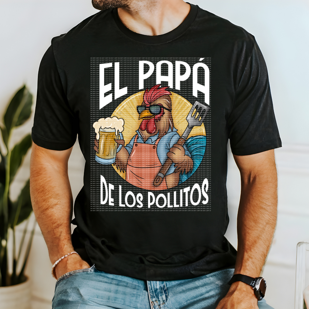 El Papa de los Pollitos T-shirt