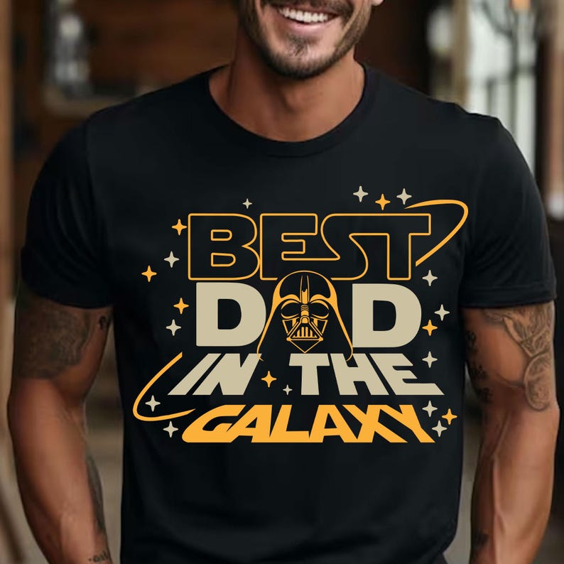 Best dad in the Galaxy  T-shirt