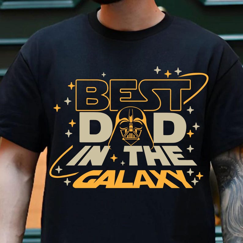Best dad in the Galaxy  T-shirt