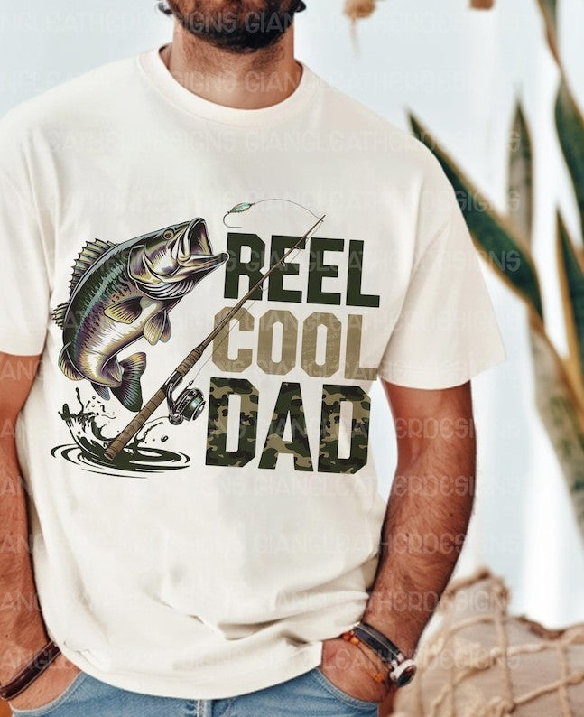 Reel cool Dad T-shirt